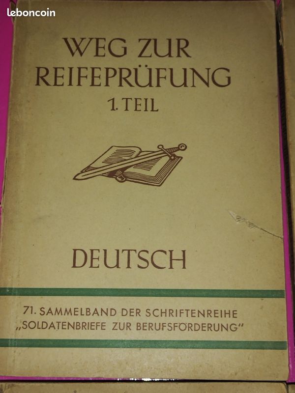 4 livres sur les cours des soldats allemands 1941 (image 5)