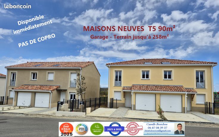 Maison 5 pièces 90 m²