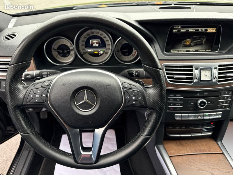 Mercedes CLASSE E BREAK 200 CDI BUSINESS EXECUTIVE 7G-TRONIC * 2016 * GARANTIE (image 30)