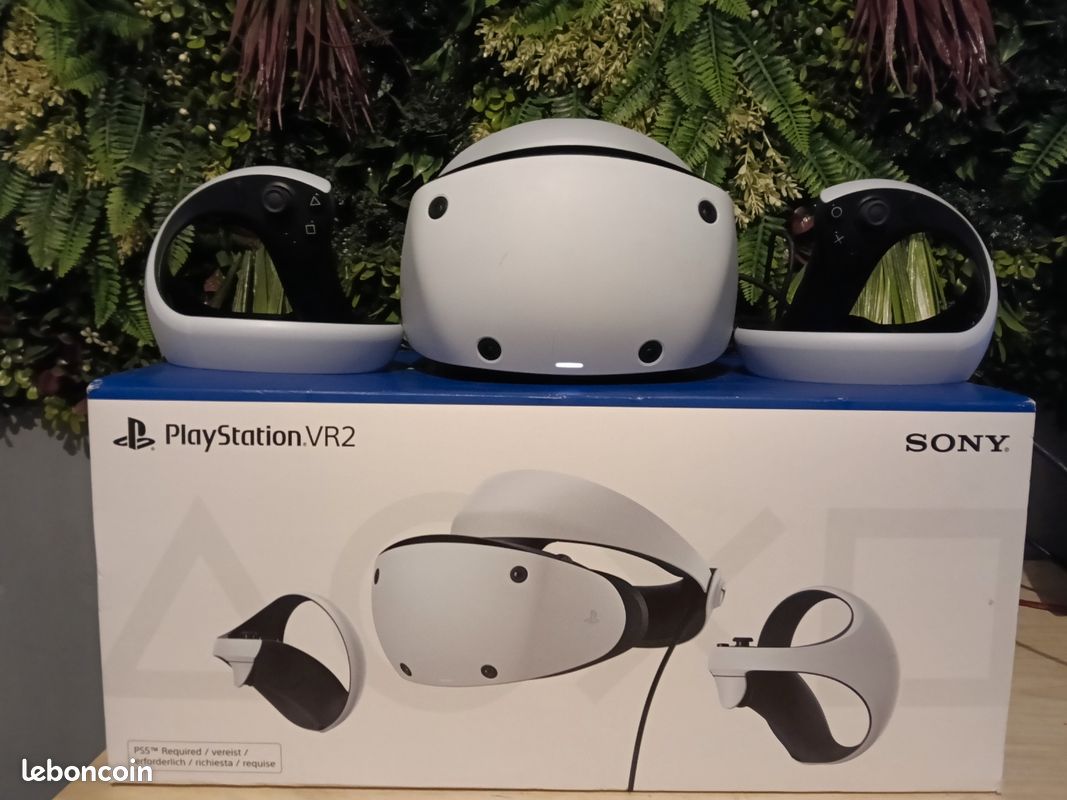 Casque VR2 Sony PlayStation VR2 PS5 + manettes – Très bon état (image 6)