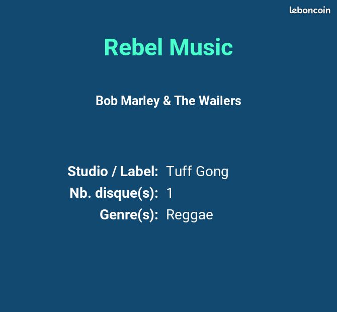 Rebel Music - Bob Marley & The Wailers (image 2)