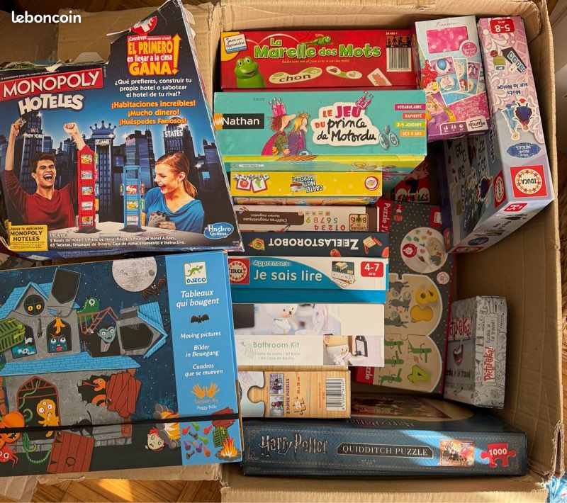 Puzzle 1000 pieces d'occasion - Jeux & Jouets