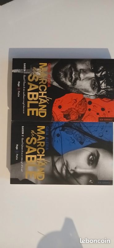 Lot 2 livres de Alexia GAÏA "le marchand de sable" tome 1 et 2 format poche (image 1)