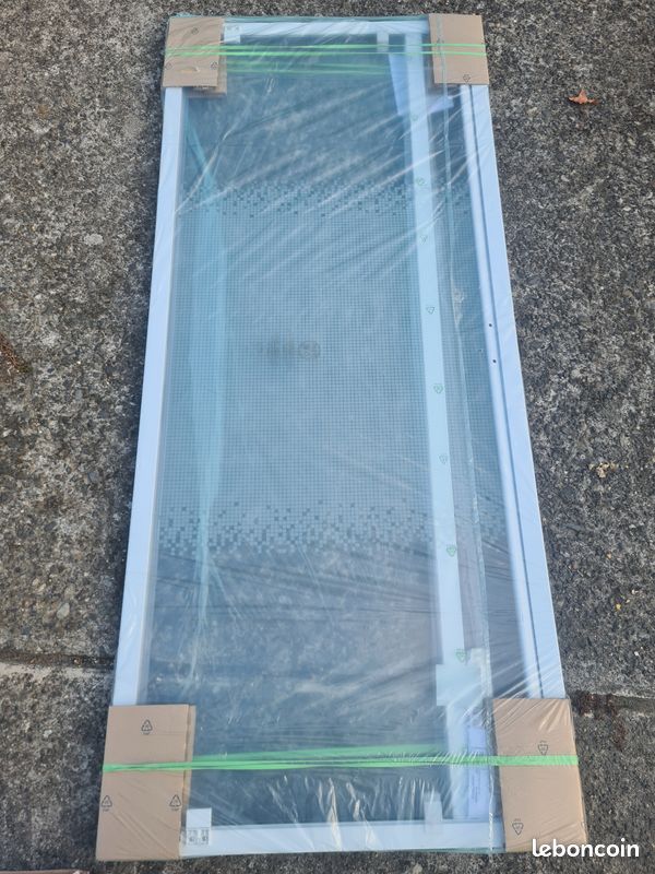 Porte de douche et paroi fixe (image 1)