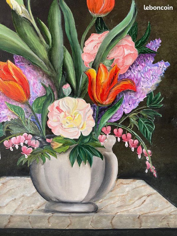 FINE ART PRINTS Vuillard Roses Vase en Verre Nature Morte Peinture Grande Affiche encadrée Décoration Murale 45,7 x 61 cm FINE ART PRINTS Vuillard Roses Vase en Verre Nature Morte Peinture Grande Affiche encadrée Décoration Murale 45,7 x 61 cm
