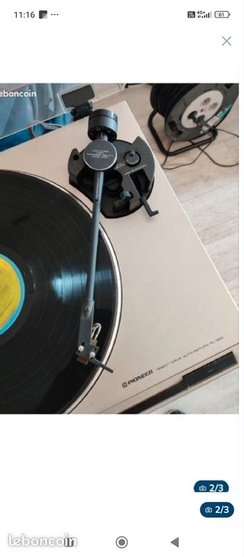 Platine vinyle Pioneer PL320, Pièces détachées - Photo, audio & vidéo