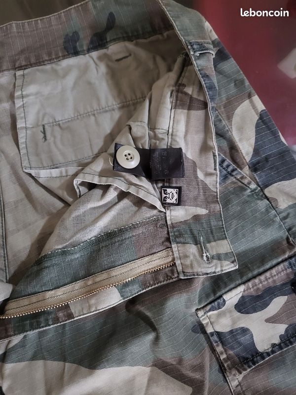 Pantalon Cargo Obey Camouflage Ripstop W33 - Loose Fit (image 7)
