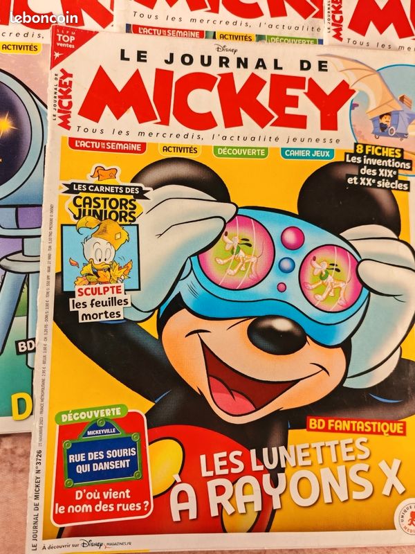 Lot de 17 ouvrages, Le Journal de Mickey (image 13)