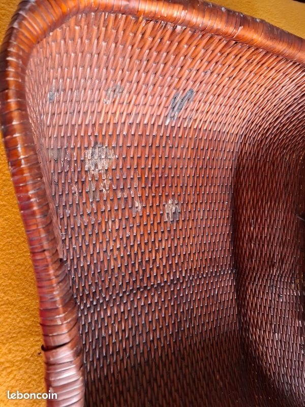 Grand couffin, panier en osier (image 3)
