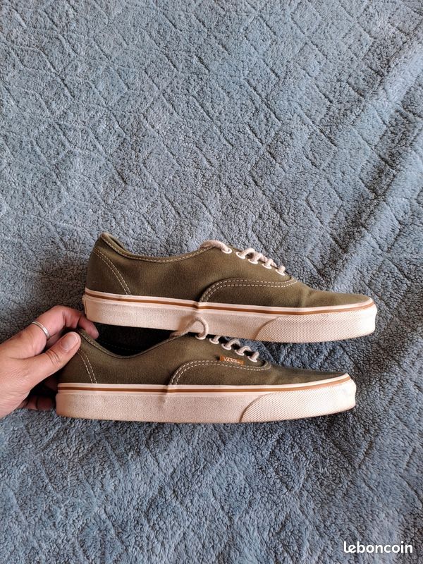 Baskets Vans Authentic vert kaki – Pointure 40 (image 5)
