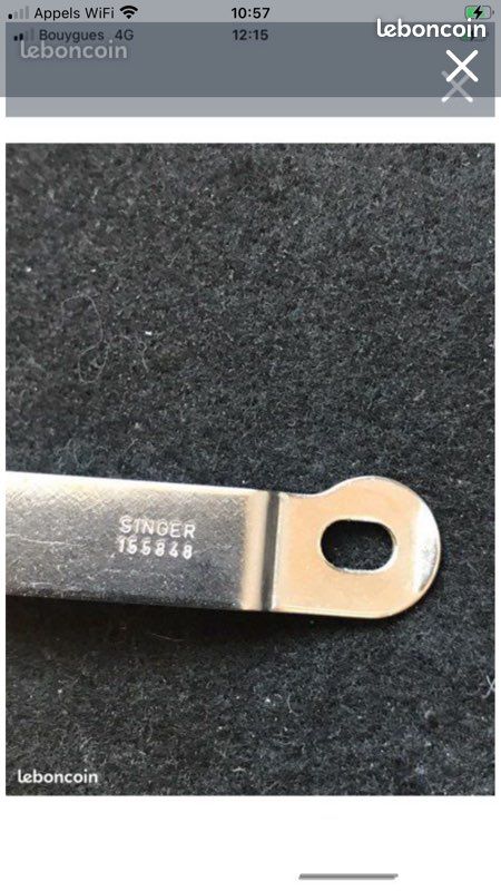 Enfile-Aiguille Automatique Vintage – Ancien Outil De Mercerie Très Typé, Référence T14