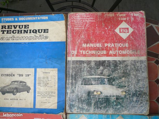 Etudes et documentation de la Revue Technique Automobile : Citroën D  Spécial, D Super