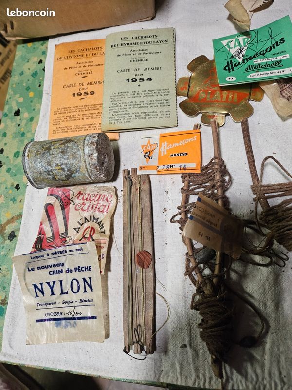 Catalogue Ancien De Matériel De Pêche Heddon Des Années 1950 - Pièce #1 - Vintage, États-Unis