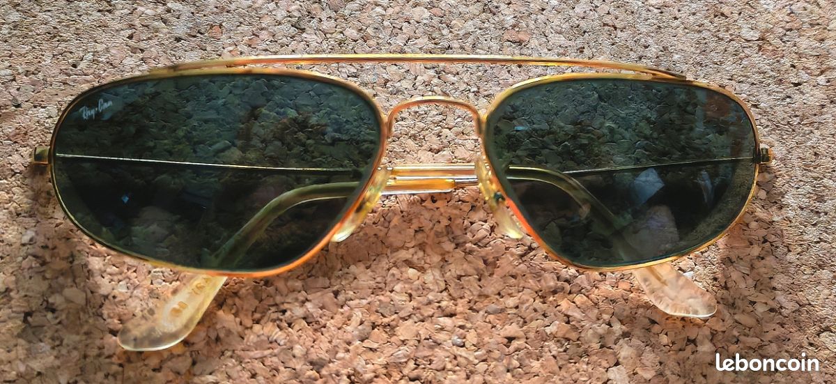 Lunettes Ray-Ban Aviator vintage Baush&Lomb USA (image 3)