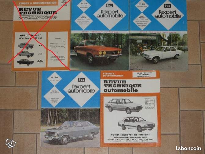 Revues technique auto Opel Ford (image 1)