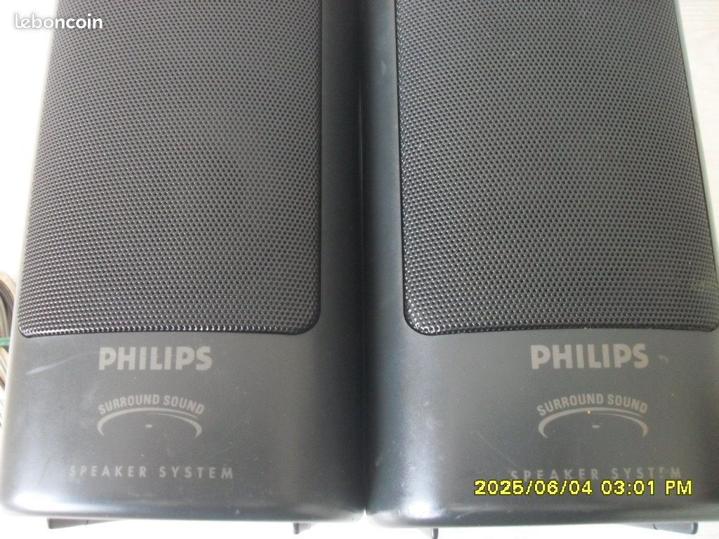 Paire d'enceintes satellites de bar/salon Philips Surround Sound (image 9)