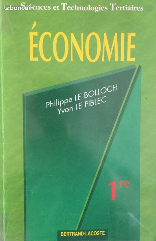 Livre économie 1 ère STT (image 1)