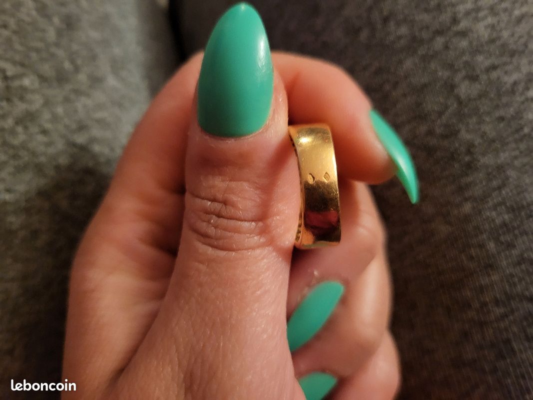 Bague or et 45 diamants (image 8)