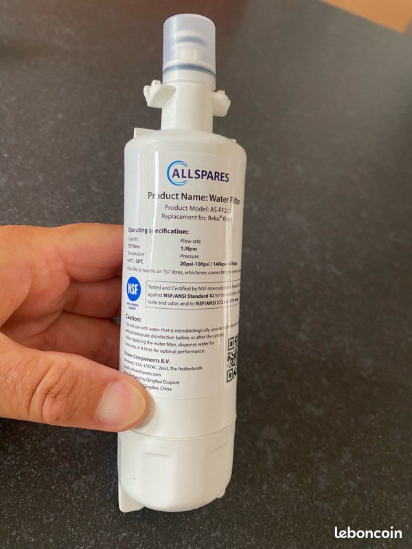 Filtre à eau pour réfrigérateur (image 2)