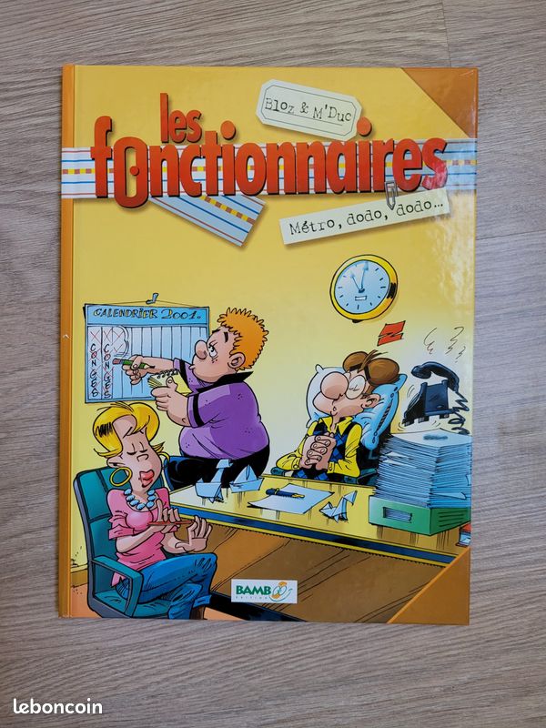 Bande dessinée LES FONCTIONNAIRES (image 1)