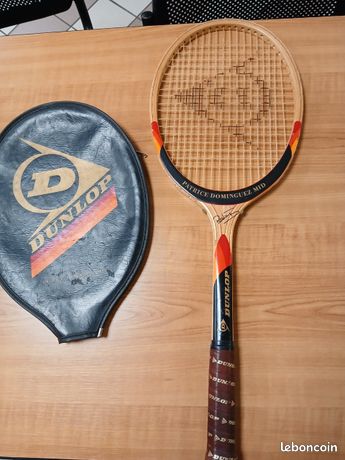 Ancienne Raquette De Tennis Spéciale Fil D'acier Et Bois - Modèle 915 - Déco Vintage Collection