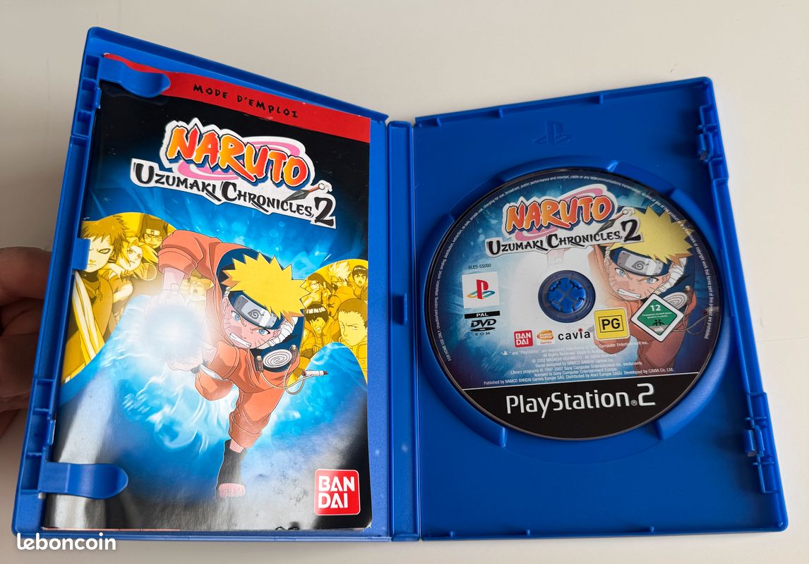 Jeu PS2 Naruto Uzumaki Chronicles PAL France - Neuf, Rare, Jamais Ouvert
