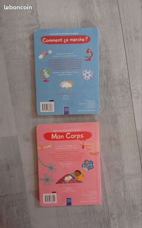 Lot de 2 livres à rabats (image 3)