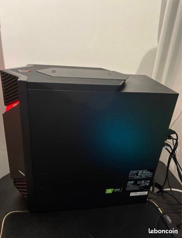 Titre : PC Gaming Acer Nitro RTX 4060 – i5 / 16 Go RAM / 512 Go SSD – Excellent état Description : Je vends mon PC fixe gaming Acer Nitro, en excellent état, utilisé soigneusement pendant 2 an (image 2)