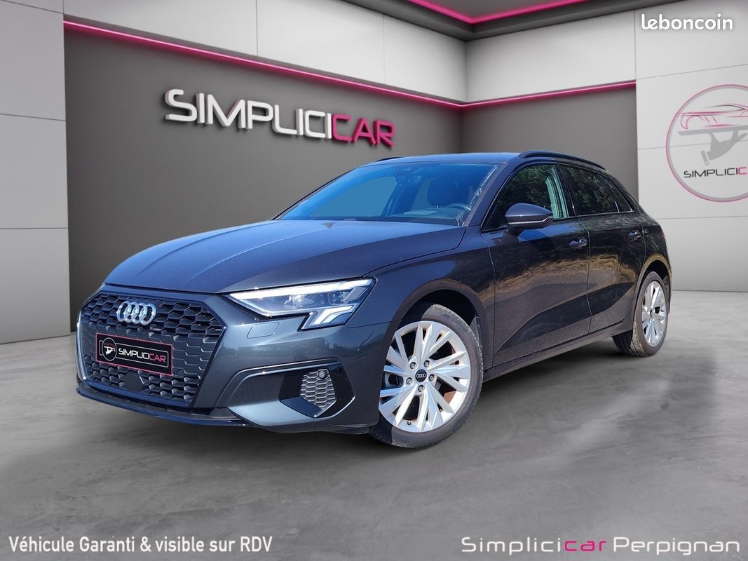 AUDI A3 SPORTBACK 35 TFSI Mild Hybrid 150 Design Luxe - Virtual Cockpit - CarPlay - Clim Bizone - Garantie 12 Mois (image 5)