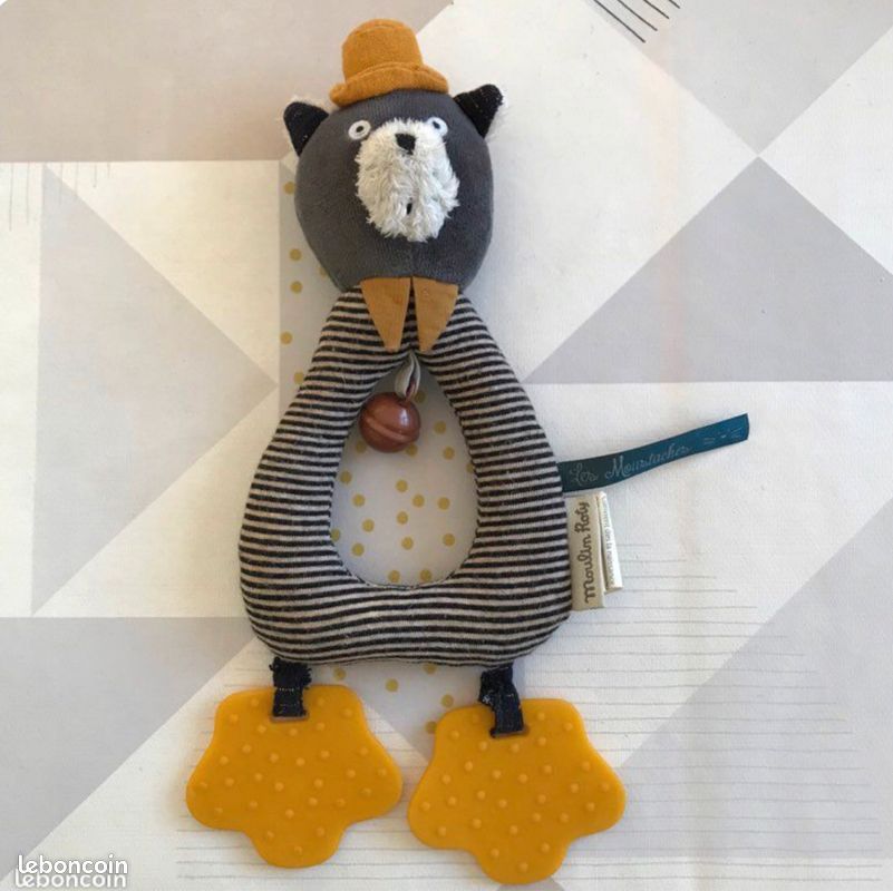 Doudou les moustaches Moulin Roty (image 1)