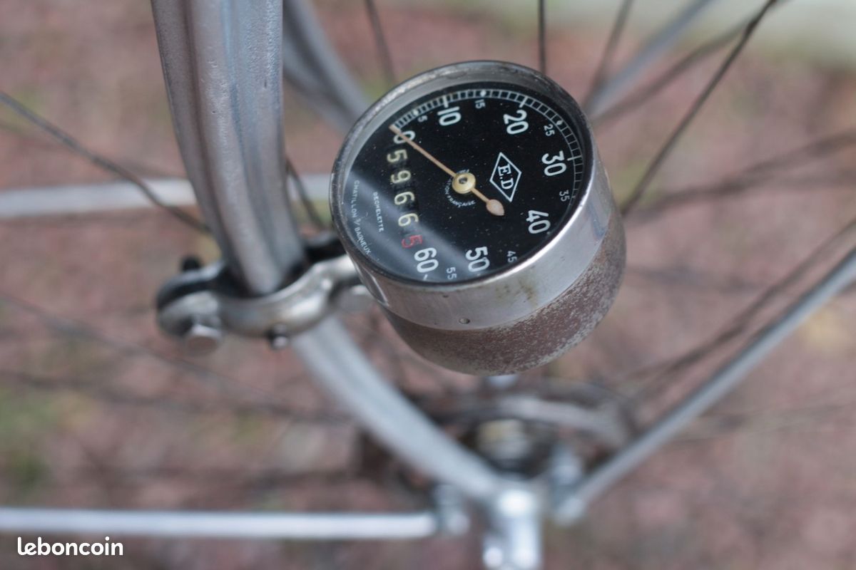 Vélo Randonneur Mixte Pitard – Artisanal Français, Années 30, Cadre Acier (homme)