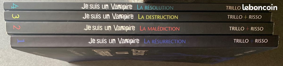 Serie BD - JE SUIS UN VAMPIRE (image 3)