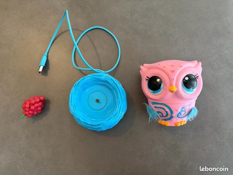Jouet Animal Interactif Rechargeable Owleez Hibou Interactif Voulant (image 1)