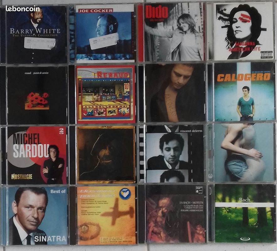 Lot CD divers (image 1)