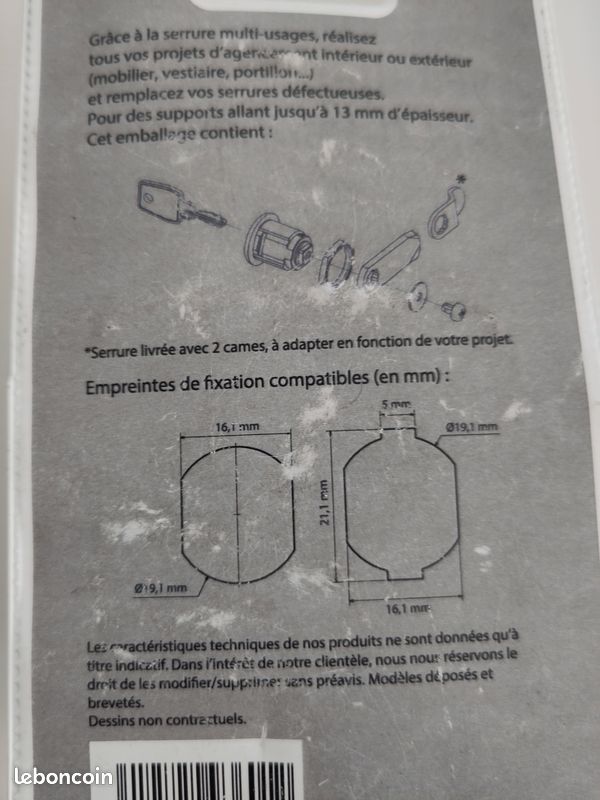 Serrures multi-usages (image 2)