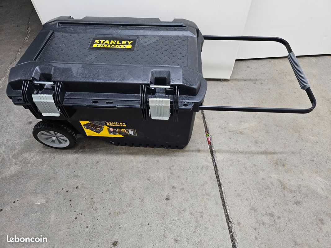 [NEUF] Coffre de chantier roulant Stanley FatMax 113L (image 3)