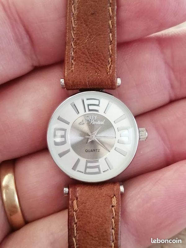 Montre Femme Bracelet Cuir – Élégante Quartz Minimaliste Étanché 1ATM – Cadeau Idéal Anniversaire, Saint-Valentin, Fête Des Mères
