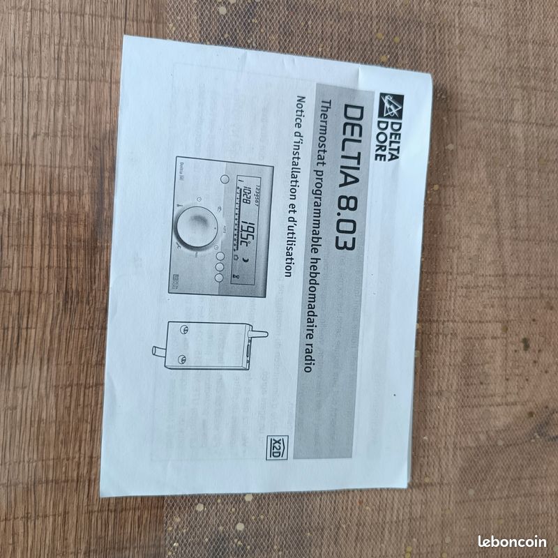 Vend thermostat delta dore 8.03 (image 2)