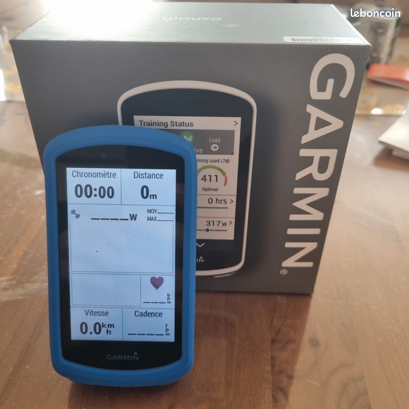 Garmin Edge 1030 Plus : Ordinateur GPS Pour Vélo + Capteurs Vitesse Et Cadence - Excellent état