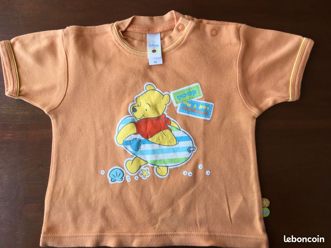 Pyjashort ete 24 mois 2 ans winnie l'ourson (image 2)