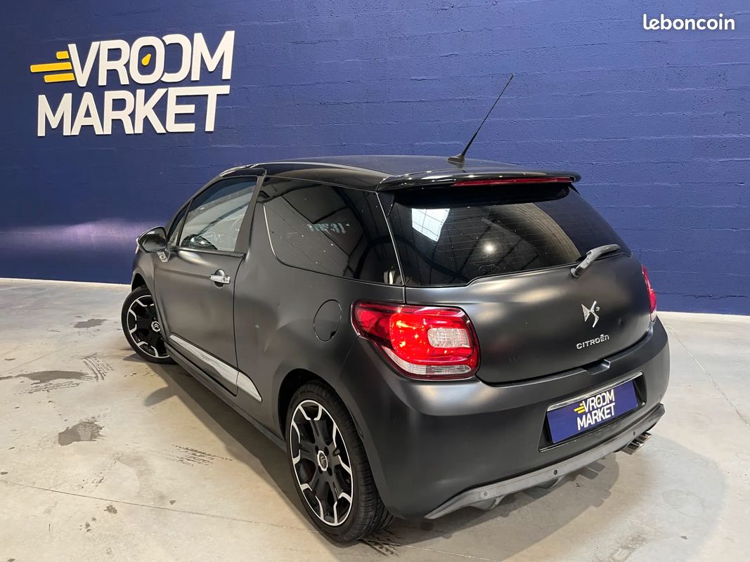 CITROEN DS3 1.6 HDi 112ch SÉRIE NOIRE - 2011 - 155 000 km - Sièges cuir - Suivi complet (image 3)