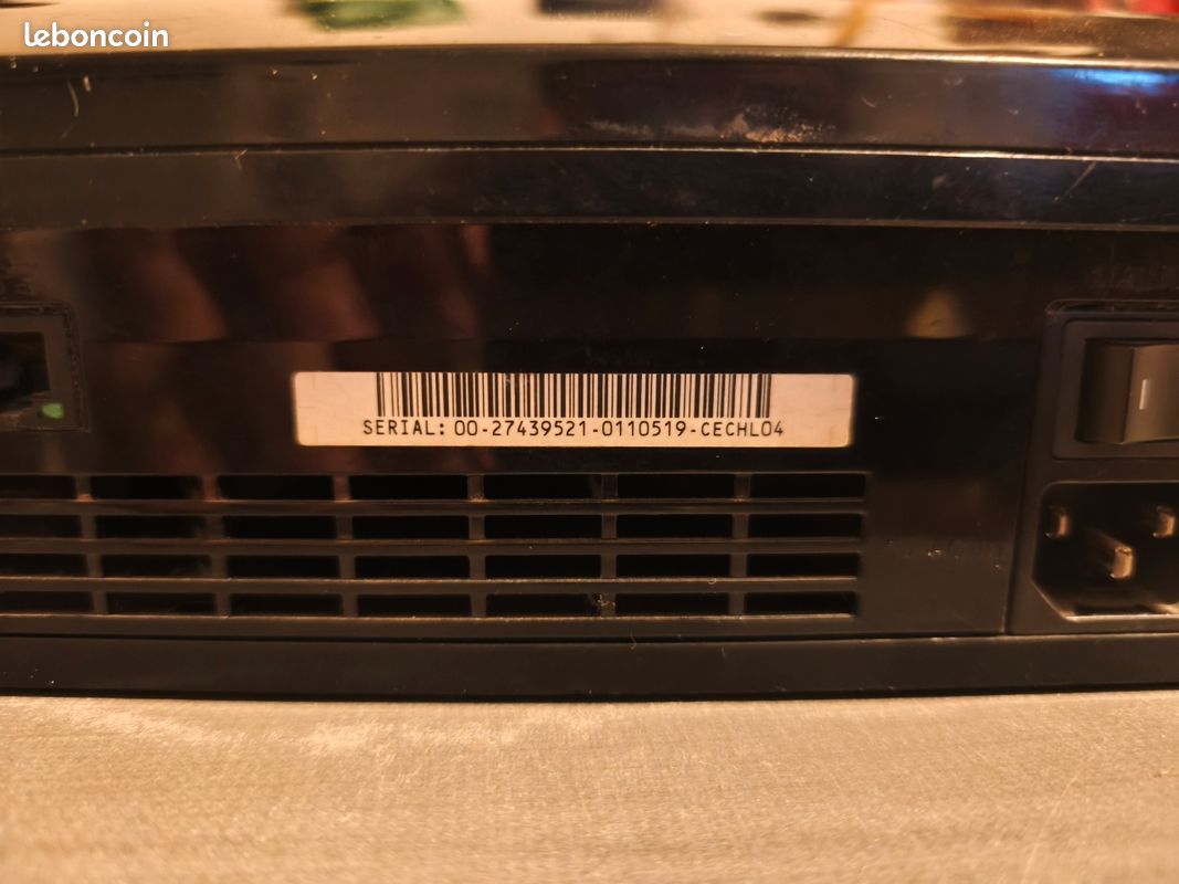 PS3 Fat 80 Go – Parfait état de marche (Console seule avec câbles) (image 3)
