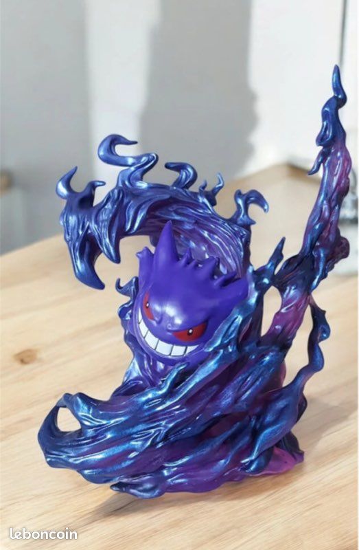 Pokemon Mega Ectoplasma Gengar Figurine Statue Collection Lumineuse