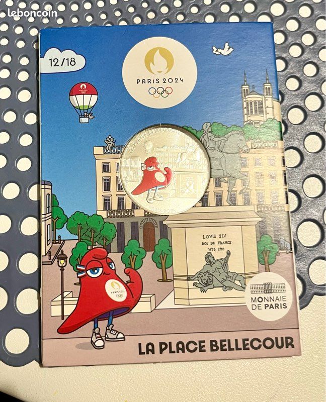 France piece 10 euros jo 2024 (image 1)