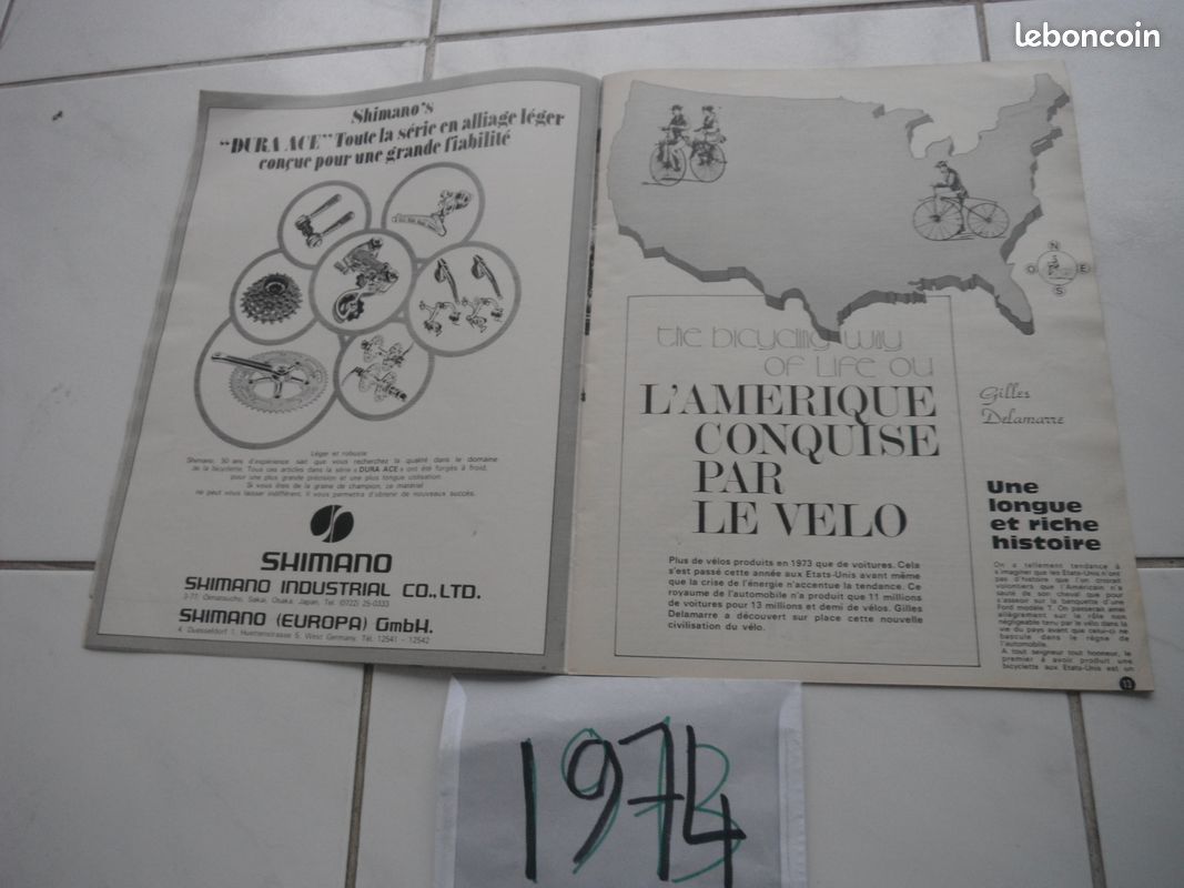 Tourng Club de France Nº 855 / Janver 1974 | eBay