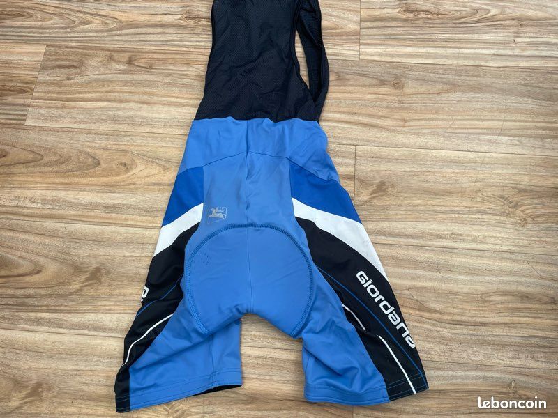Cuissard de vélo bleu GIORDANA taille L (image 5)