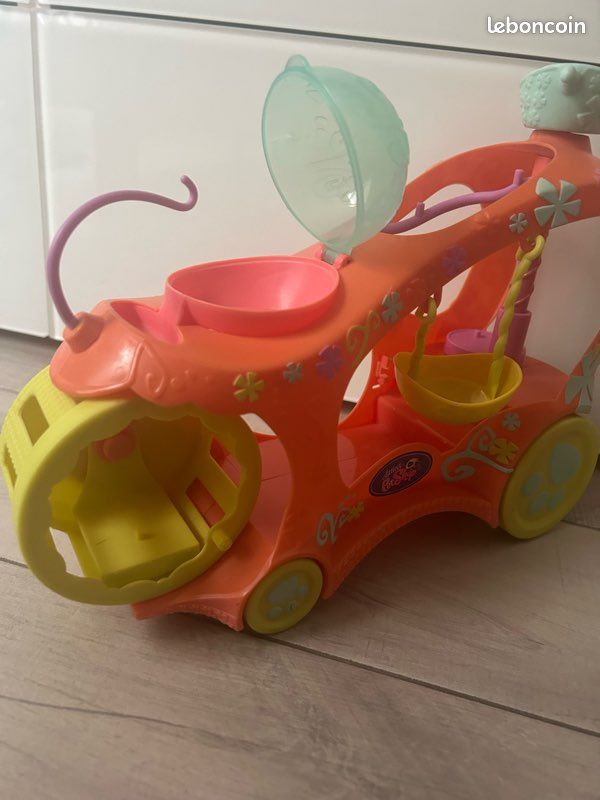 Littlest Pet Shop : véhicule orange Paw Powered Cruiser Hasbro (pic92800) (image 4)