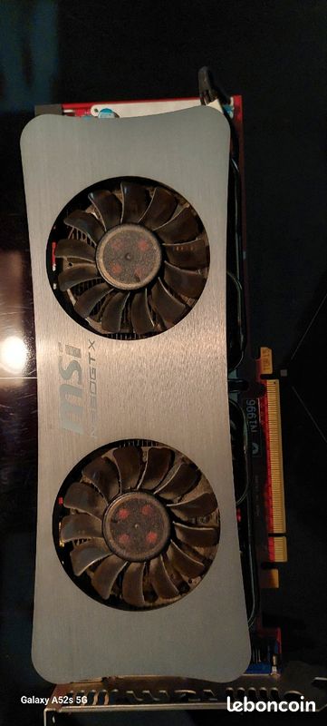 Carte graphique MSI GeForce GTX 260 GDDR3 Ordinateurs