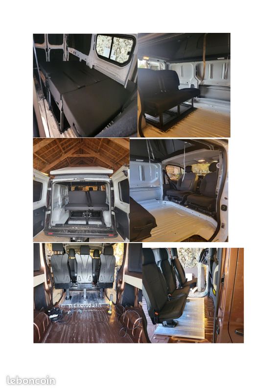 Toit relevable Renault Trafic 3 + Aménagement (image 10)