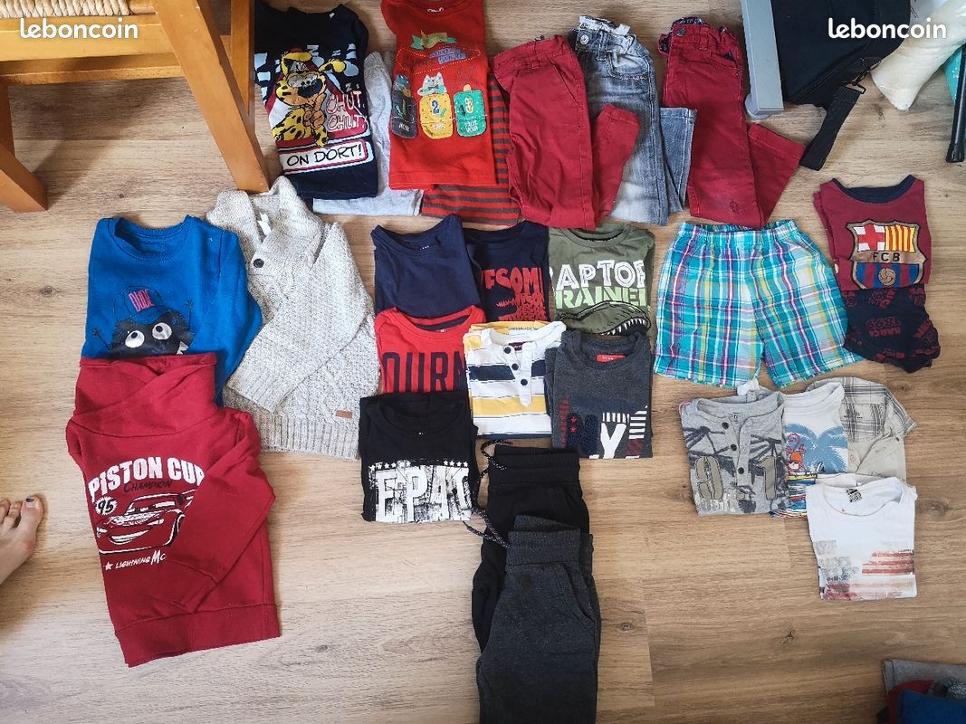 Lot De Vêtements Pour Garçon 4 Ans - Marques (dont Sergent Major) - Taille 4 - Occasion Très Bon état - Style Skinny